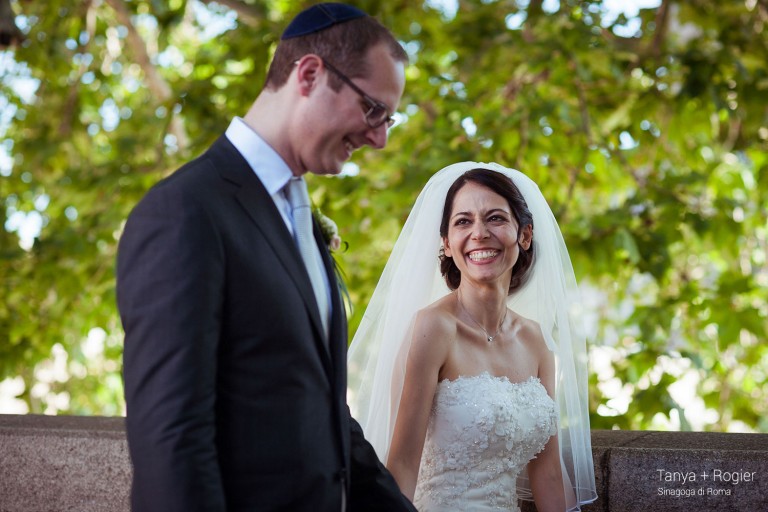 sposi matrimonio ebraico Roma