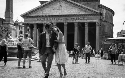 Matrimonio intimo Roma Pantheon