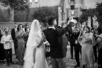 Uscita sposi matrimonio Castello Santa Severa