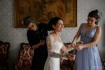 Preparazione sposa per Matrimonio Villa Pocci