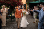 Ingresso sposi Matrimonio Acquarella Trevignano