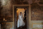 Entrata sposa matrimonio villa del cardinale