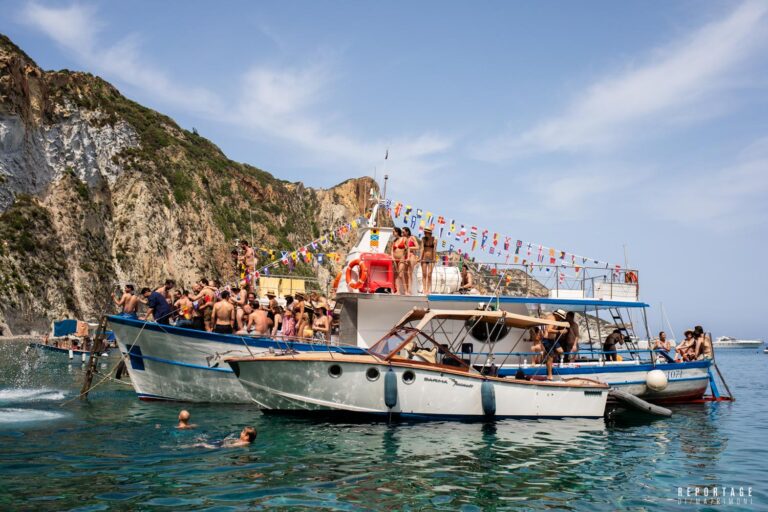 Matrimonio in barca a Ponza