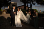 ingresso sposa Tenuta di Ripolo