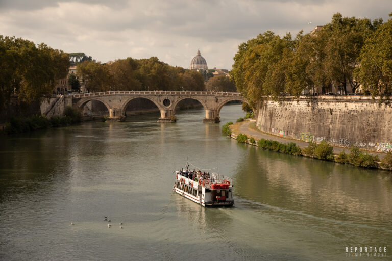 Matrimonio sul Tevere e Casina Valadier